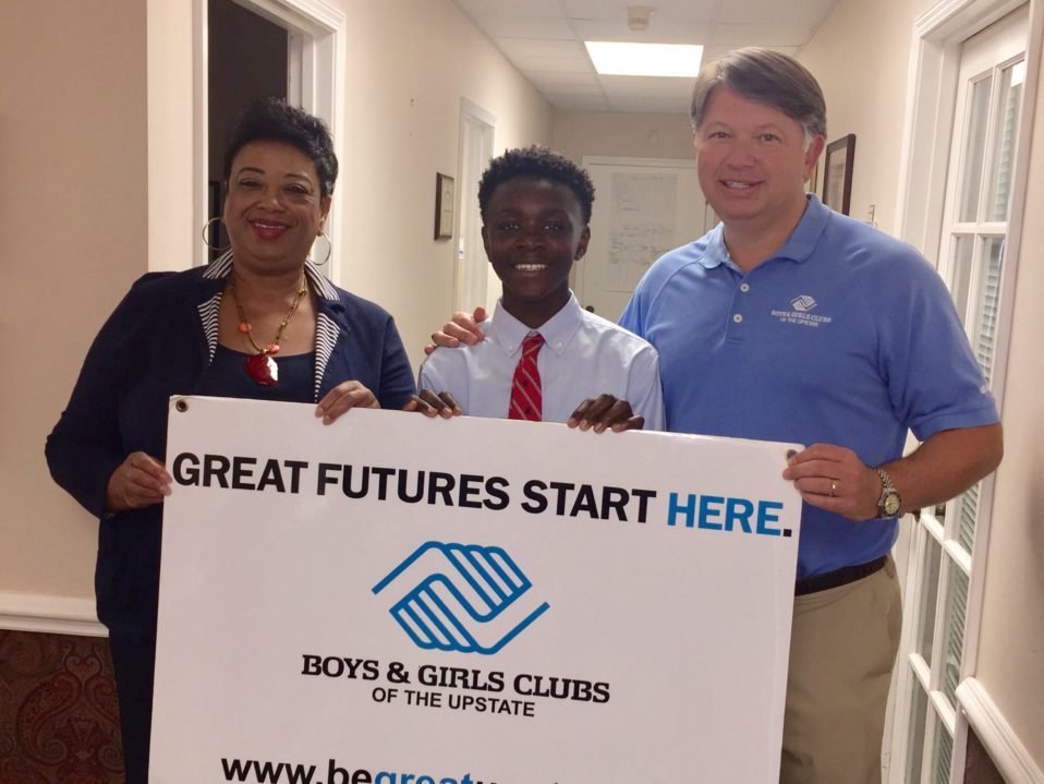 The Spartanburg County Foundation Ball4Good Presents Gift to Boys and Girls Club